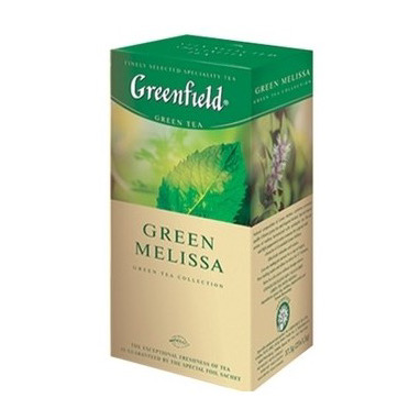 TE VERDE GREEN MELISSA (Greenfield, 25X1,5G)