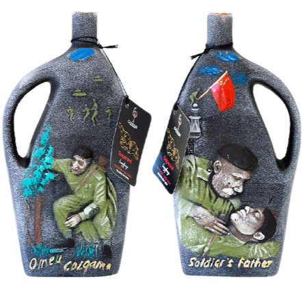 Vino tinto seco Saperavi “El Padre del Soldado” 750ML