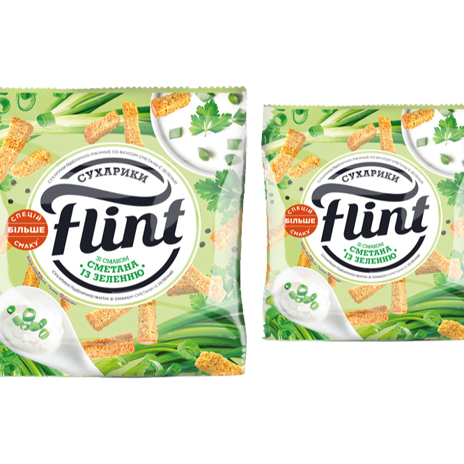 Tostaditos sabor crema agria Flint 70G (716)