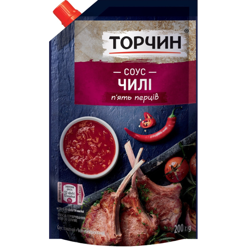 Ketchup chili Torchin 270g (12440)