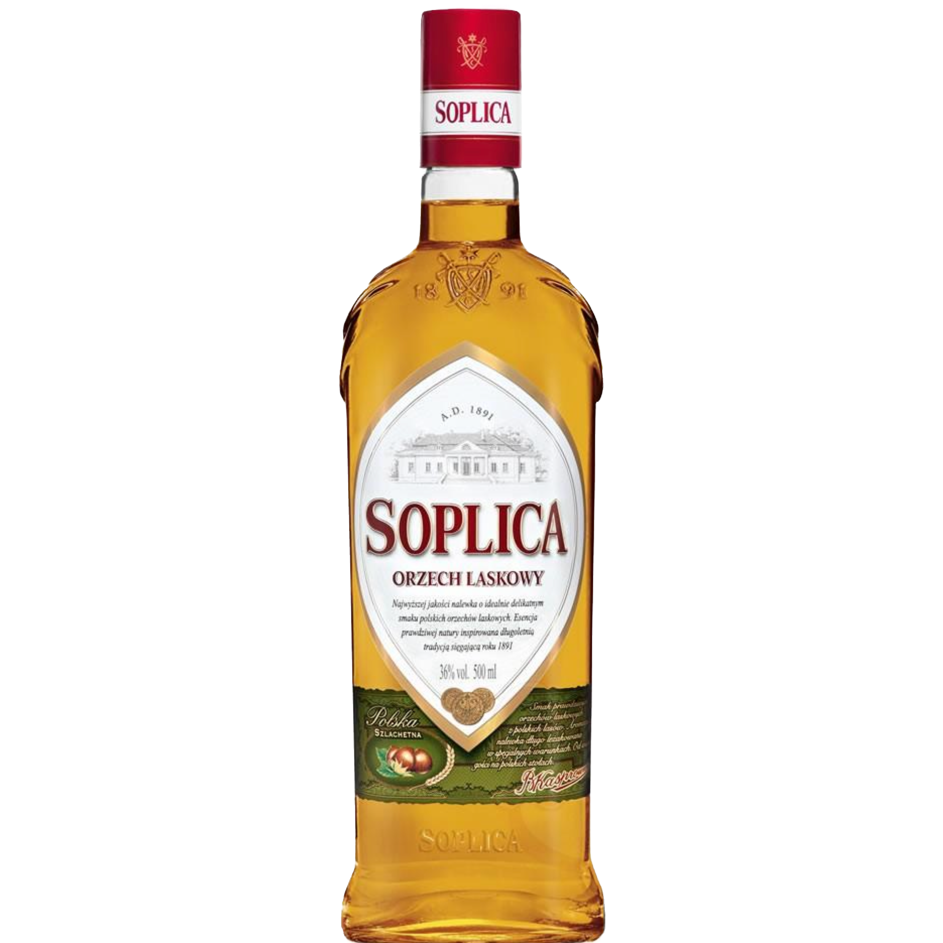Vodka Soplica sabor avellana 28% 0,2L (13747)