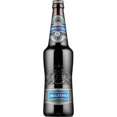 Cerveza “BALTIKA” Nº6 7% 0,47L (395)