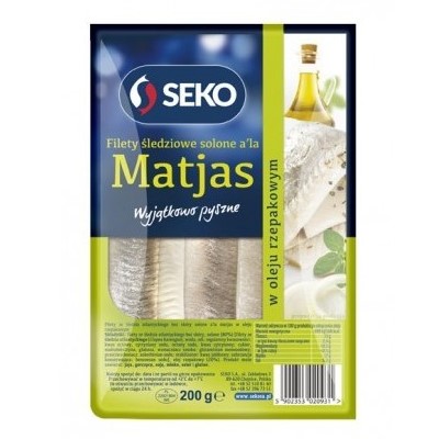 FILETE DE ARENQUE MATJAS SEKO 200G (1243)