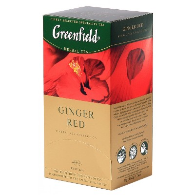 Infusion Ginder Red (Greenfield, 25x1,5g)