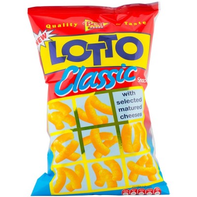 Snack sabor queso (Lotto, 35G) (703)