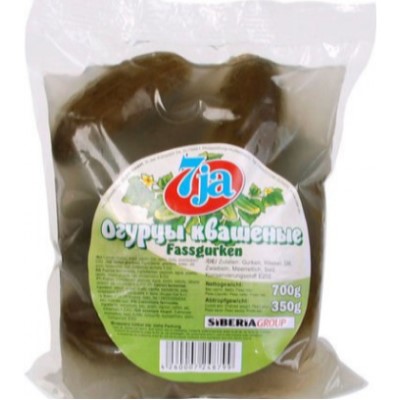 Pepinos fermentados en bolsa AF 700g (748)