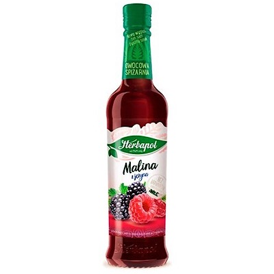 JARABE DE FRAMBUESA CON MORAS HERBAPOL 420Ml (1465)