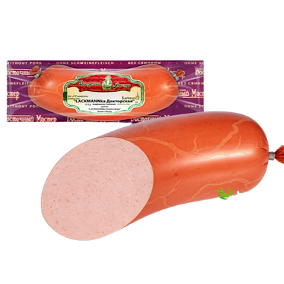 Mortadela “Doktorskaya” de pavo y ternera 450G