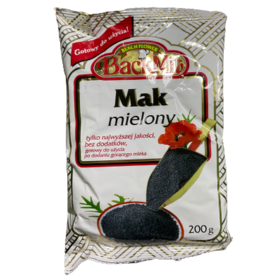 SEMILLAS DE AMAPOLA Molidas 200G (cod. 1131) SEMILLAS DE AMAPOLA Molidas 200G (cod. 1131)