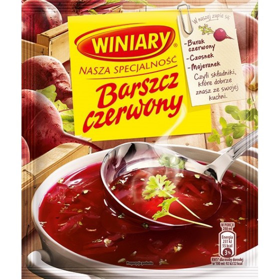 BARSZCZ CZERWONY WINIARY, 49G (645)