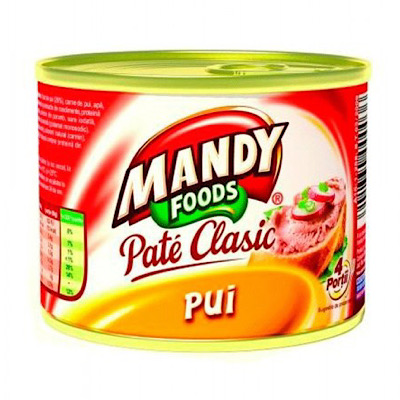 PATE DE POLLO (MANDY, 200G) 12297