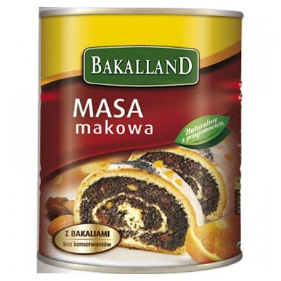 MASA DE AMAPOLA BAKALLAND 850G