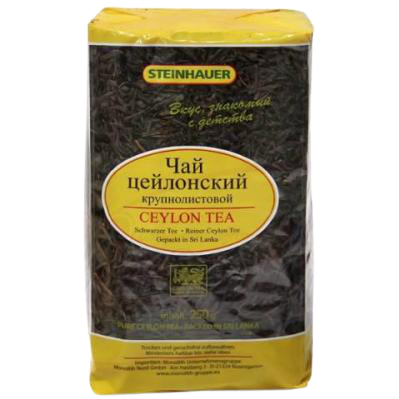 TE NEGRO DE CEILAN EN OJA STEINHAUER 250G