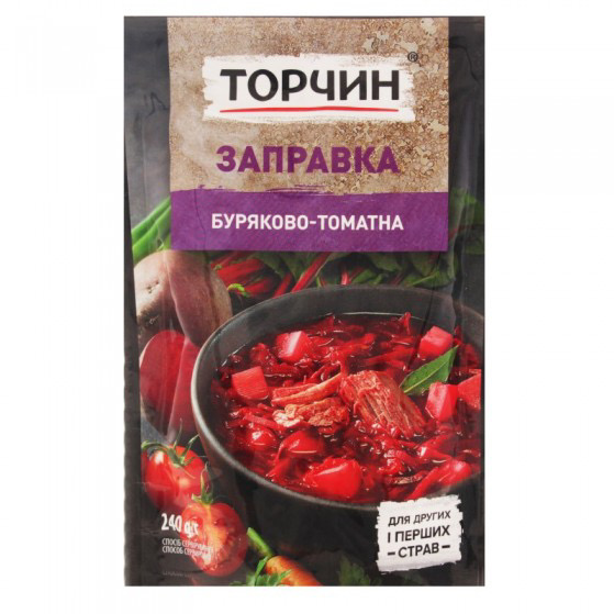 Aderezo para sopa “Borsch” Torchin, 200ML