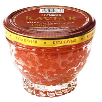 Caviar rojo de salmon KETA (LEMBERG, 150G) 613 Caviar rojo de salmon KETA (LEMBERG, 150G) 613