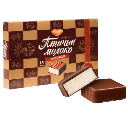 Bombones en caja “Ptichie Moloko” 200G