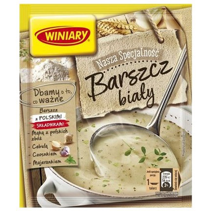 Sopa blanca “BARSZCZ BIALY” (WINIARY, 66G) (491)