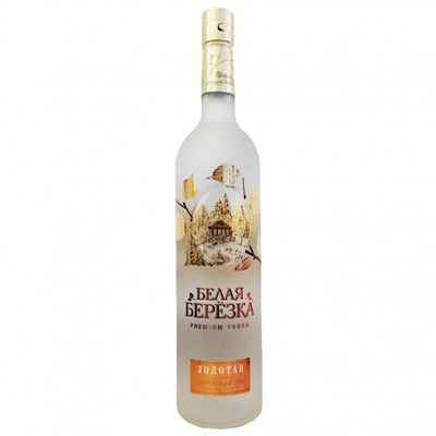 VODKA BELAYA BEREZKA ORO 40% 0,5L