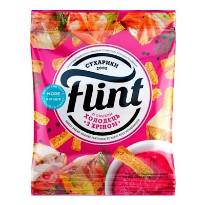 Tostaditos carne con rabano Flint, 70G
