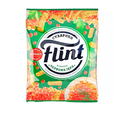 Tostaditos sabor caviar Flint, 70G (13502)