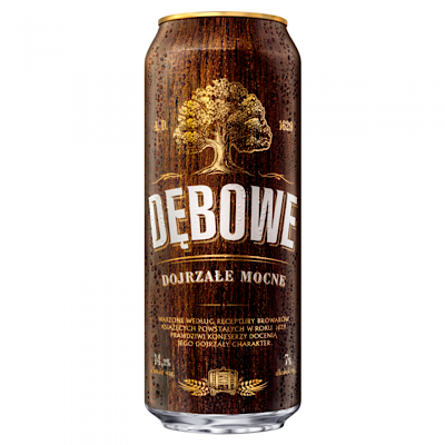 CERVEZA “DEBOWE MOCNE” 7,0% 500ML