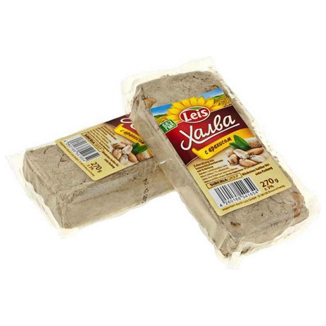 TURRÓN KHALVA CON CACAHUETES LEIS (589)