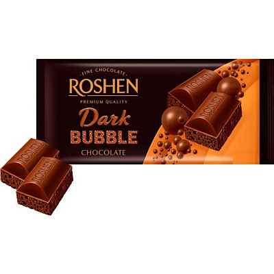 CHOCOLATE DARK BUBBLE ROSHEN, 80G