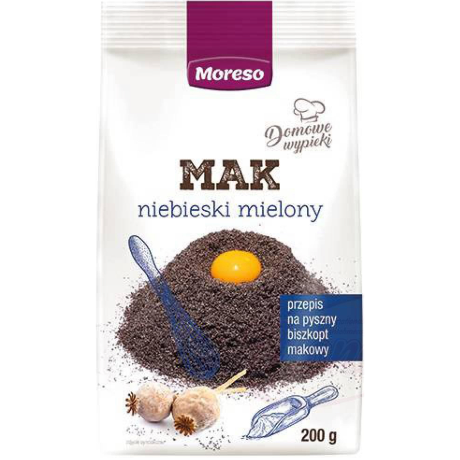 Semillas de amapola molidas MORESO 200g