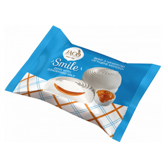ZEFIR CON RELLENO LECHE CONDENSADA ZHAKO, 50G