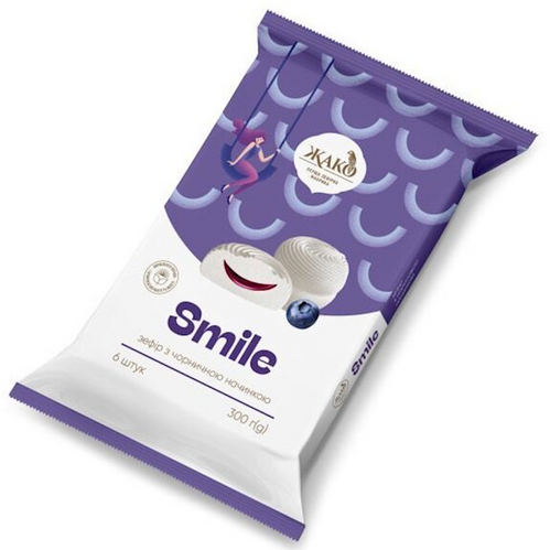 ZEFIR CON RELLENO ARANDANO ZHAKO, 300G