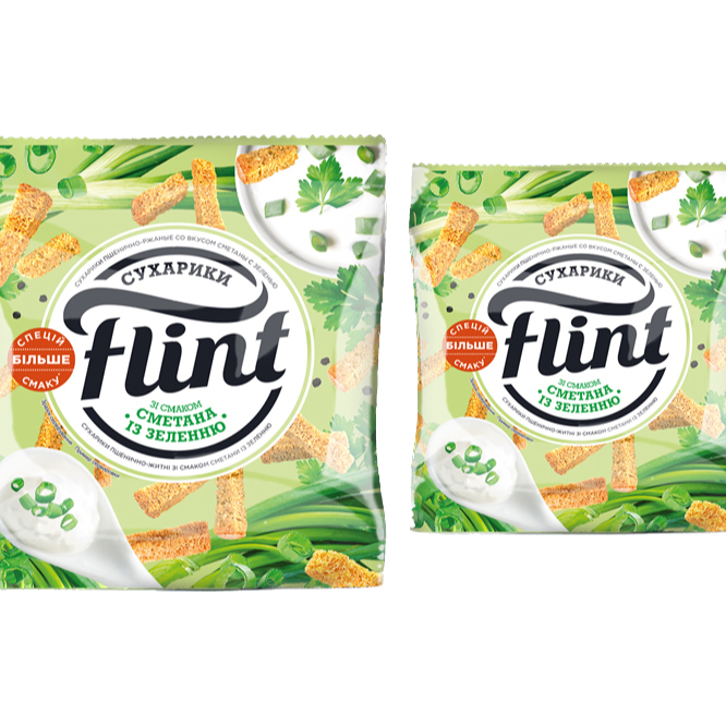 Tostaditos sabor crema agria Flint 70G