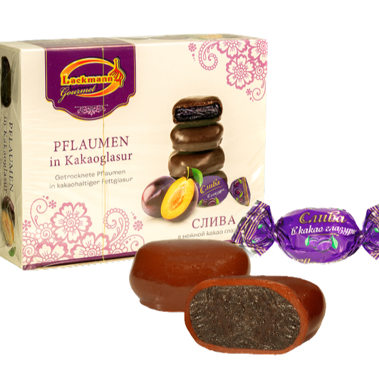 Ciruela bañada en chocolate 200G