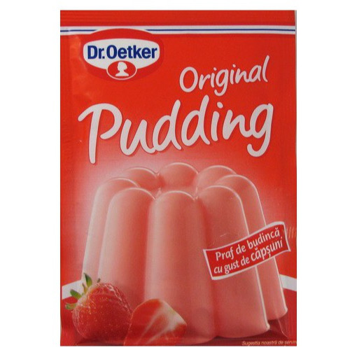 Pudín de fresa Dr.OETKER 40G