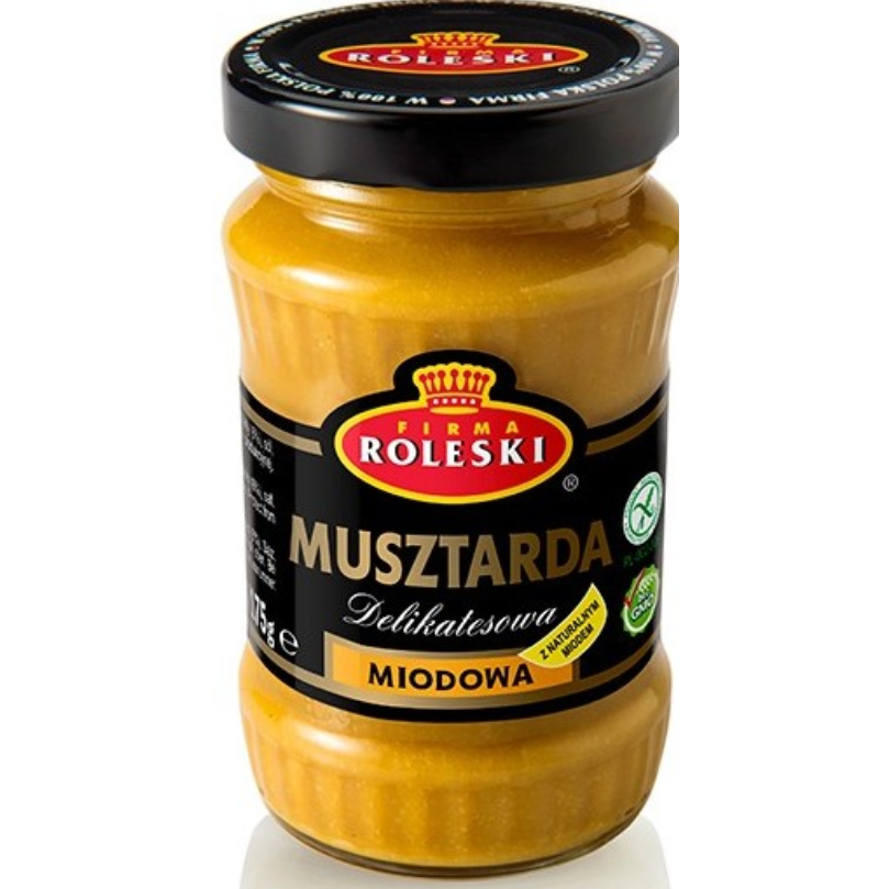 MOSTAZA Miodowa Roleski 175g