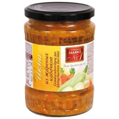 Puré de calabacín Nº1 540G.