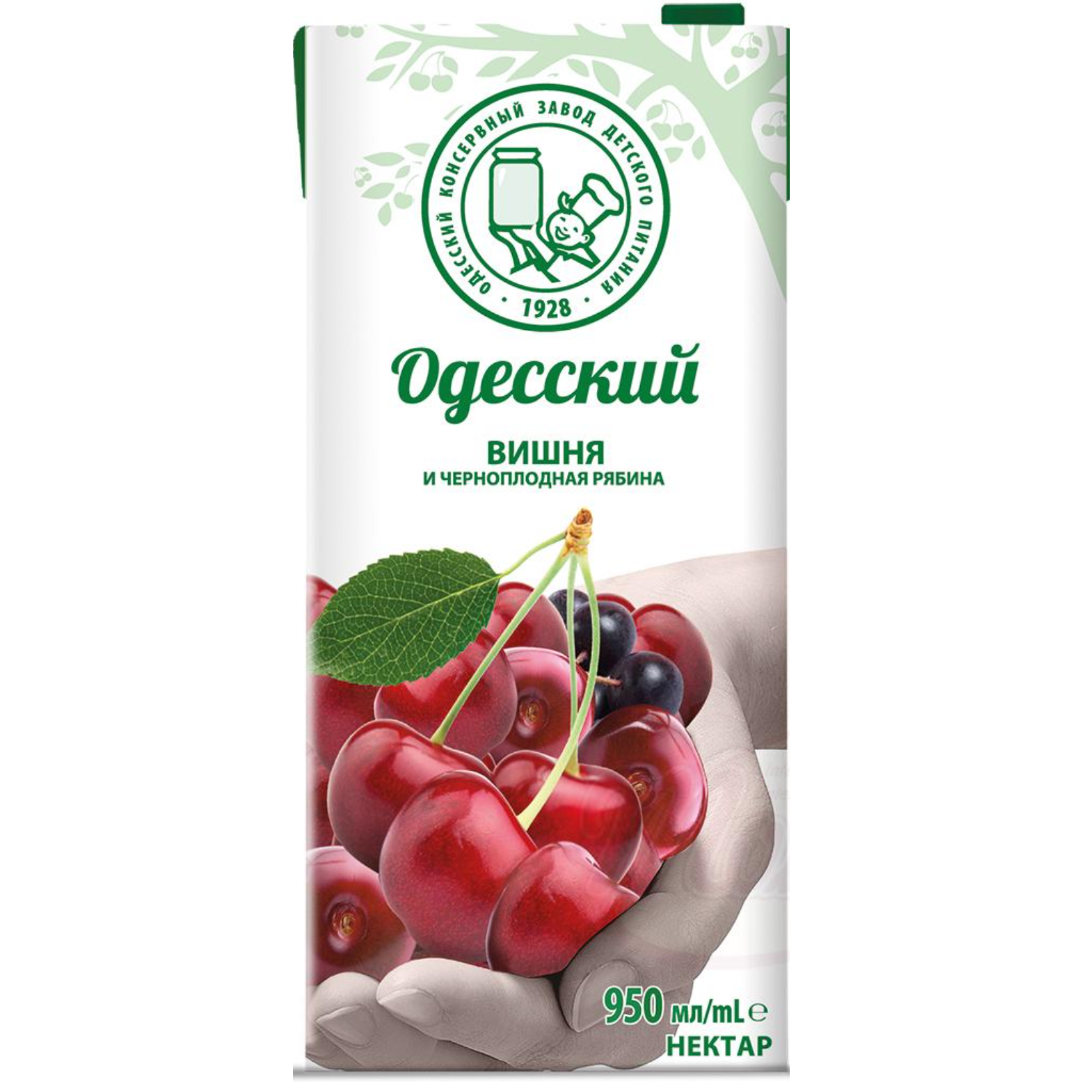 Néctar de cereza y aronia Odesskiy
