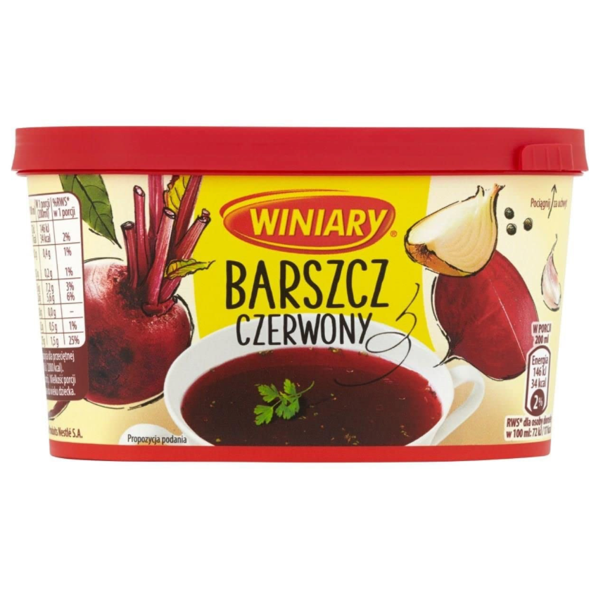 Sopa de remolacha en polvo Winiary 170g