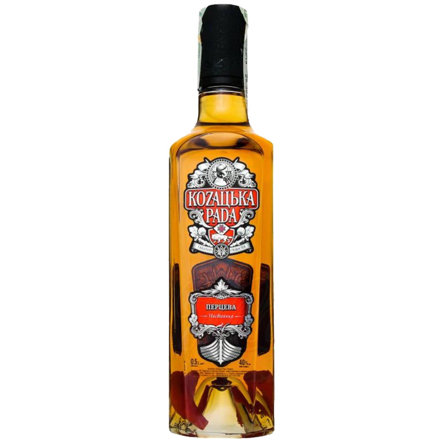 Vodka Kazatskaya Rada pimienta 40% 0,5L