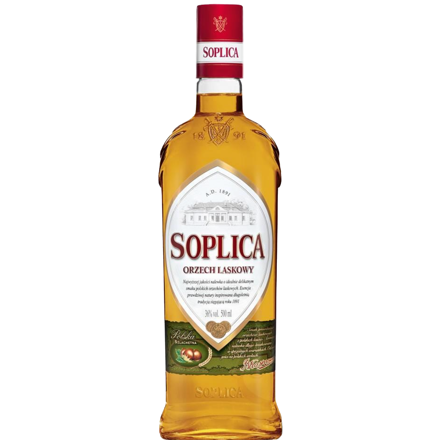 Vodka Soplica sabor avellana 28% 0,2L