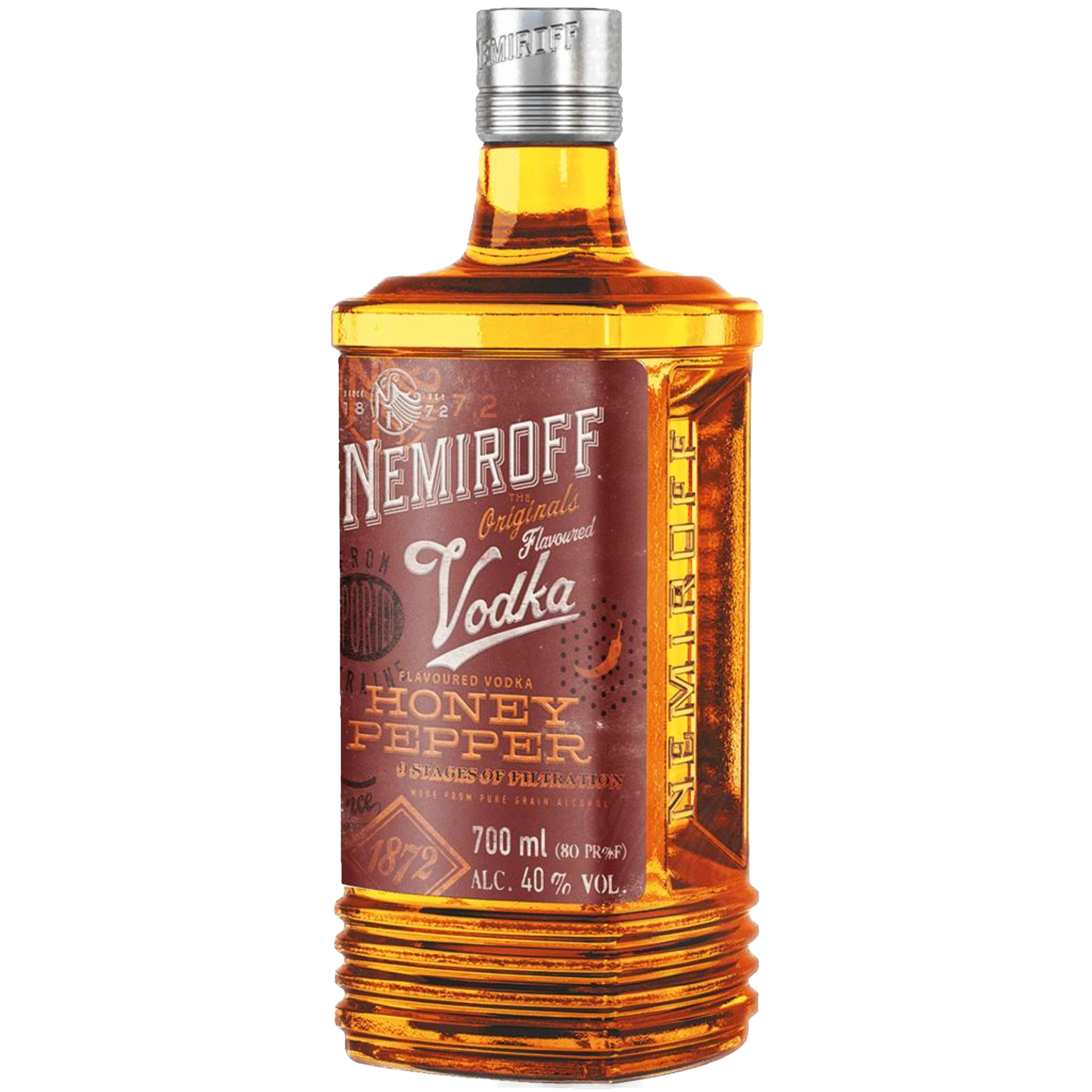 VODKA Nemiroff miel con mienta 0,7L