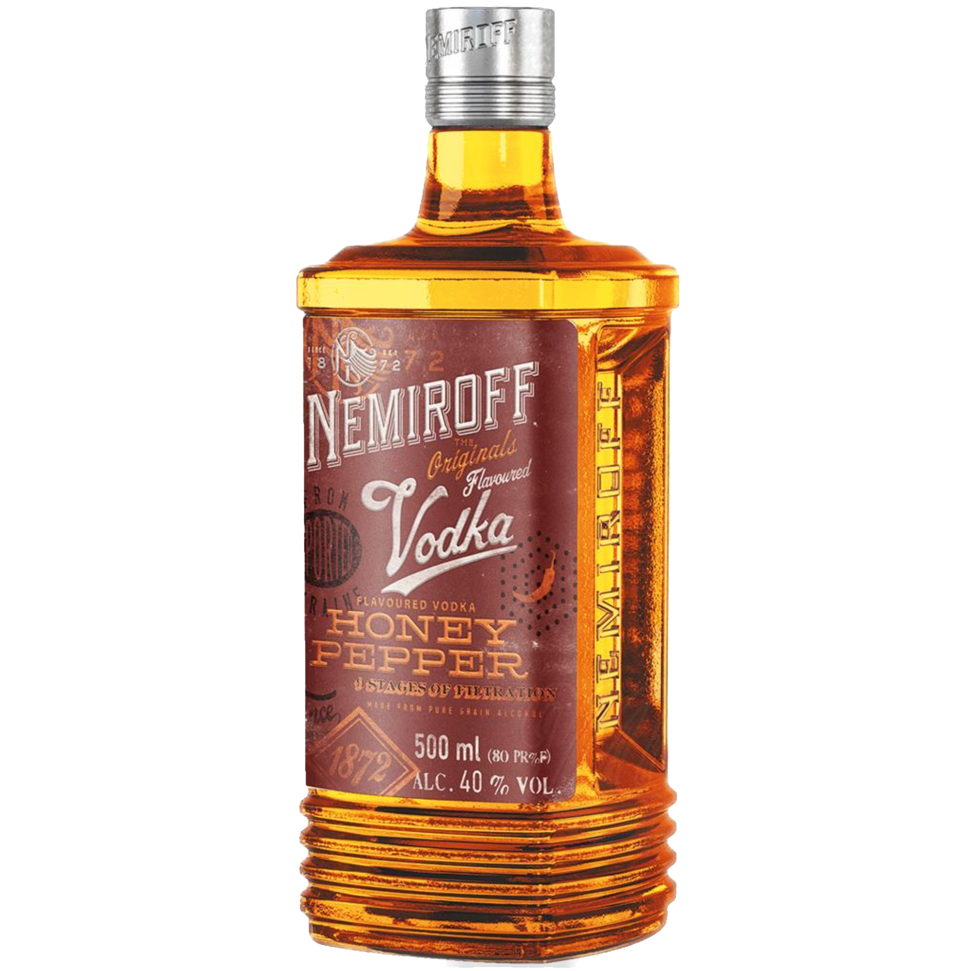 VODKA Nemiroff Honey Peper 0,5l