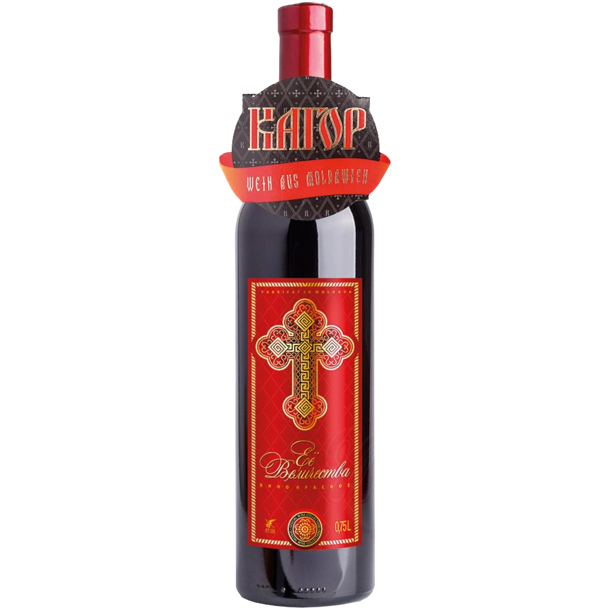 Vino tinto dulce Velichestvo 13,5% 0,75L (14085)