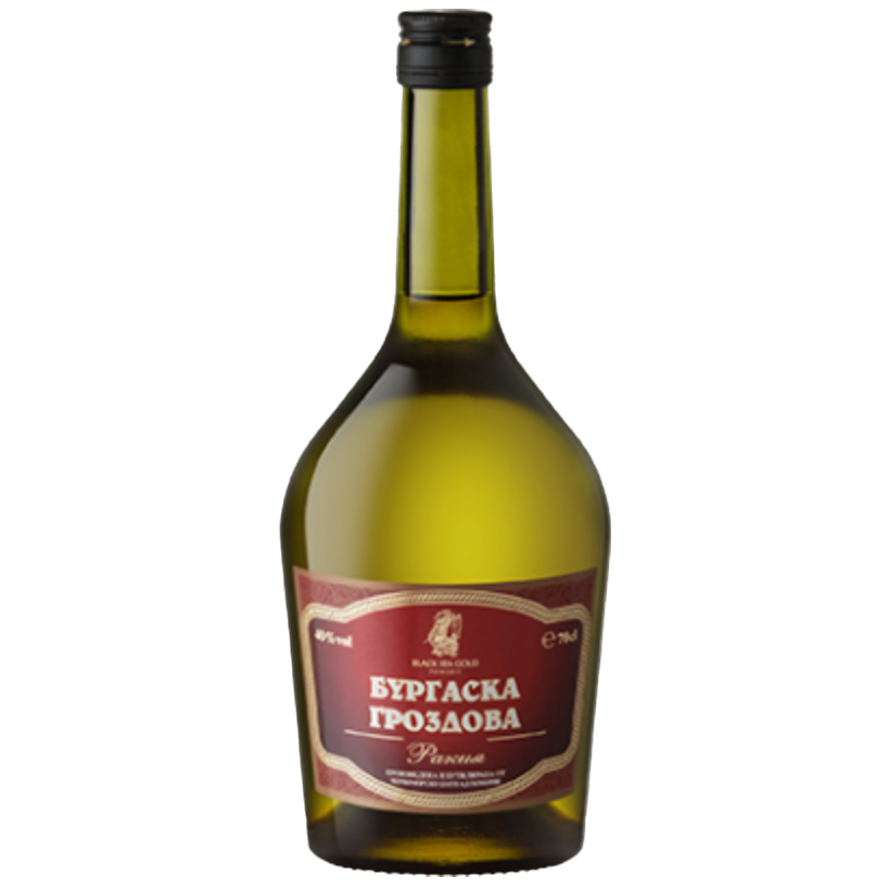 (834) Aguardiente Rakiya Burgacka 40% 0,7L