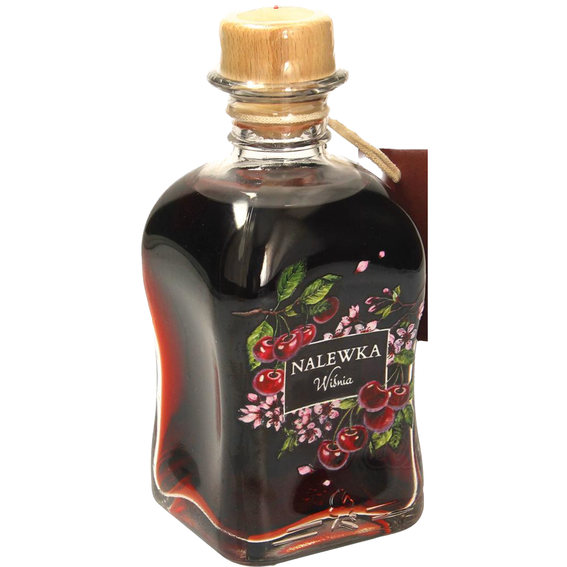 (1277) Aguardiente sabor cereza Nalewka 18% 0,5L