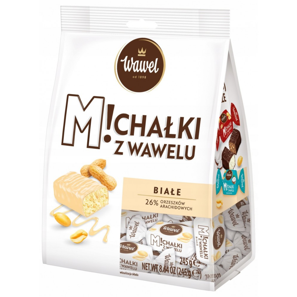 Bombones Michalki Biale Wawel 245g