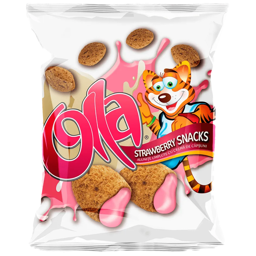 Galletas con fresa “Olla” 200G (156)