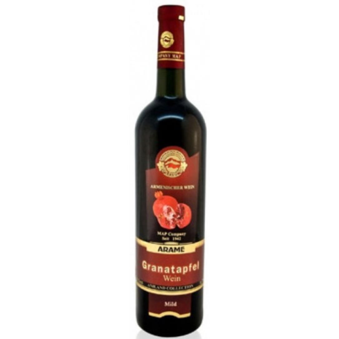 VINO TINTO DULCE ARAME GRANATPFEL WEIN 11.5% ALC, 500ML