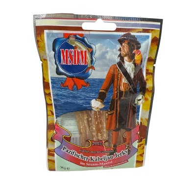 Tiras de bacalao con sésamo MSDM 36G