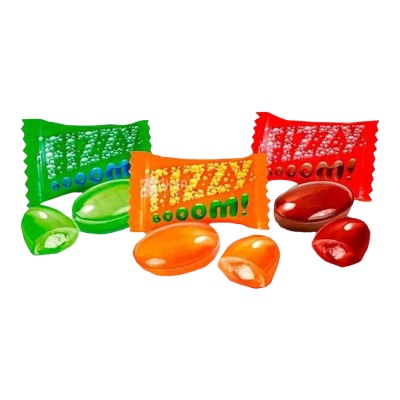 CARAMELOS A GRANEL FIZZY BOOM ROSHEN 8,00/KG 200G