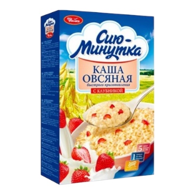 AVENA CON FRESAS UVELKA 5*40G